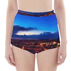 The Hague Netherlands City Urban High-waisted Bikini Bottoms by BangZart