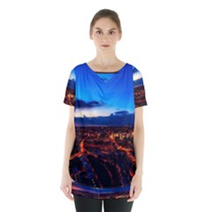 The Hague Netherlands City Urban Skirt Hem Sports Top