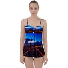 The Hague Netherlands City Urban Babydoll Tankini Set by BangZart