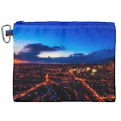 The Hague Netherlands City Urban Canvas Cosmetic Bag (xxl)