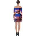 South Africa Sea Ocean Hdr Sky Off Shoulder Top with Skirt Set View2