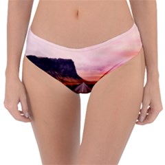 Iceland Sky Clouds Sunset Reversible Classic Bikini Bottoms by BangZart