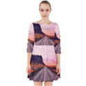 Iceland Sky Clouds Sunset Smock Dress View1