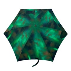 Northern Lights Plasma Sky Mini Folding Umbrellas by BangZart