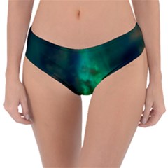 Northern Lights Plasma Sky Reversible Classic Bikini Bottoms by BangZart