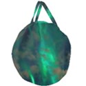 Northern Lights Plasma Sky Giant Round Zipper Tote View2