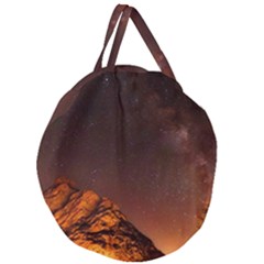 Italy Night Evening Stars Giant Round Zipper Tote by BangZart