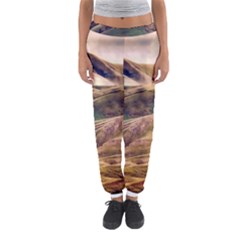 Iceland Mountains Sky Clouds Women s Jogger Sweatpants by BangZart