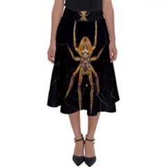 Insect Macro Spider Colombia Perfect Length Midi Skirt by BangZart