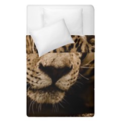 Jaguar Water Stalking Eyes Duvet Cover Double Side (single Size) by BangZart