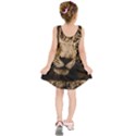 Jaguar Water Stalking Eyes Kids  Sleeveless Dress View2