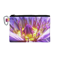 Flower Blossom Bloom Nature Canvas Cosmetic Bag (medium) by BangZart