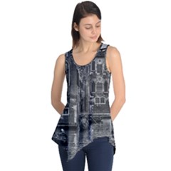 Venice Italy Gondola Boat Canal Sleeveless Tunic by BangZart