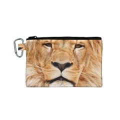 Africa African Animal Cat Close Up Canvas Cosmetic Bag (small)