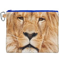 Africa African Animal Cat Close Up Canvas Cosmetic Bag (xxxl)