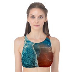 Sea Ocean Coastline Coast Sky Tank Bikini Top by BangZart