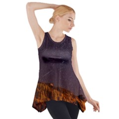 Italy Cabin Stars Milky Way Night Side Drop Tank Tunic by BangZart