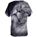 Feline Lion Tawny African Zoo Women s Oversized Tee View2