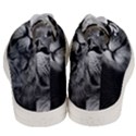 Feline Lion Tawny African Zoo Men s Mid-Top Canvas Sneakers View4