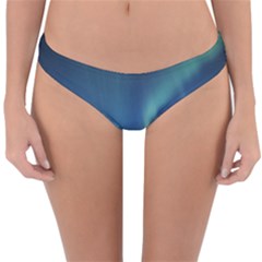 Aurora Borealis Lofoten Norway Reversible Hipster Bikini Bottoms