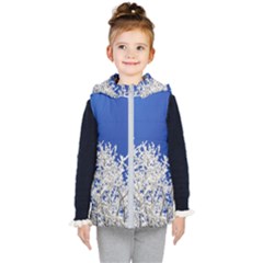 Crown Aesthetic Branches Hoarfrost Kid s Puffer Vest by BangZart