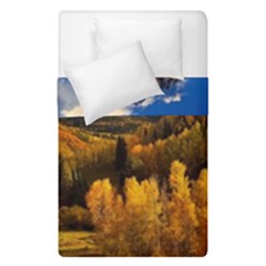 Colorado Fall Autumn Colorful Duvet Cover Double Side (single Size) by BangZart