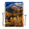 Colorado Fall Autumn Colorful Drawstring Bag (Large) View1