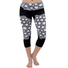 Strange Planet Capri Yoga Leggings by jumpercat