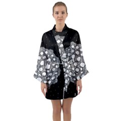 Strange Planet Long Sleeve Kimono Robe by jumpercat