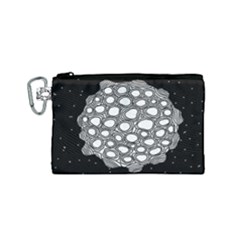 Strange Planet Canvas Cosmetic Bag (small)