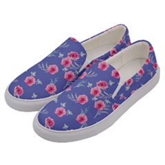 Roses And Roses Men s Canvas Slip Ons by jumpercat