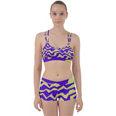 Polynoise Vibrant Royal Women s Sports Set by jumpercat