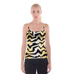 Polynoise Tiger Spaghetti Strap Top by jumpercat