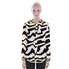 Polynoise Tiger Womens Long Sleeve Shirt