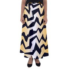 Polynoise Tiger Flared Maxi Skirt by jumpercat