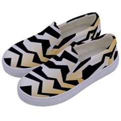 Polynoise Tiger Kids  Canvas Slip Ons by jumpercat