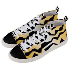 Polynoise Tiger Men s Mid-top Canvas Sneakers