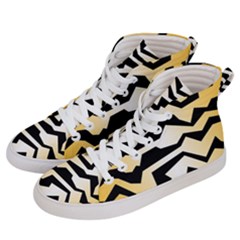 Polynoise Tiger Women s Hi-top Skate Sneakers by jumpercat