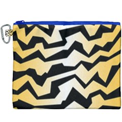 Polynoise Tiger Canvas Cosmetic Bag (xxxl) by jumpercat