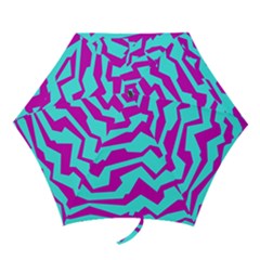 Polynoise Shock New Wave Mini Folding Umbrellas by jumpercat