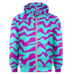 Polynoise Shock New Wave Men s Zipper Hoodie by jumpercat