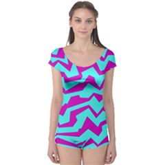 Polynoise Shock New Wave Boyleg Leotard  by jumpercat