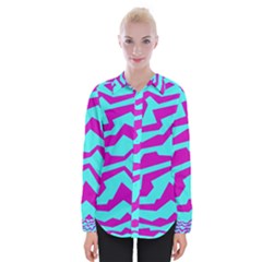 Polynoise Shock New Wave Womens Long Sleeve Shirt