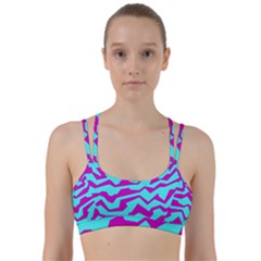 Polynoise Shock New Wave Line Them Up Sports Bra