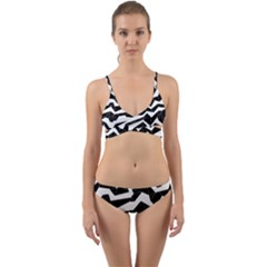 Polynoise Origami Wrap Around Bikini Set by jumpercat