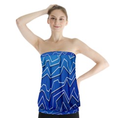 Polynoise Deep Layer Strapless Top by jumpercat