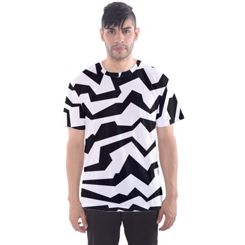 Polynoise Bw Men s Sports Mesh Tee by jumpercat