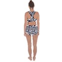 Polynoise Bw Racerback Boyleg Bikini Set View2