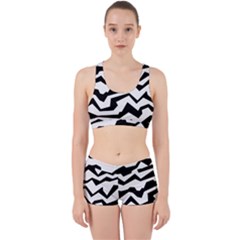 Polynoise Bw Work It Out Sports Bra Set by jumpercat