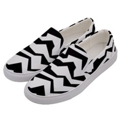 Polynoise Bw Men s Canvas Slip Ons